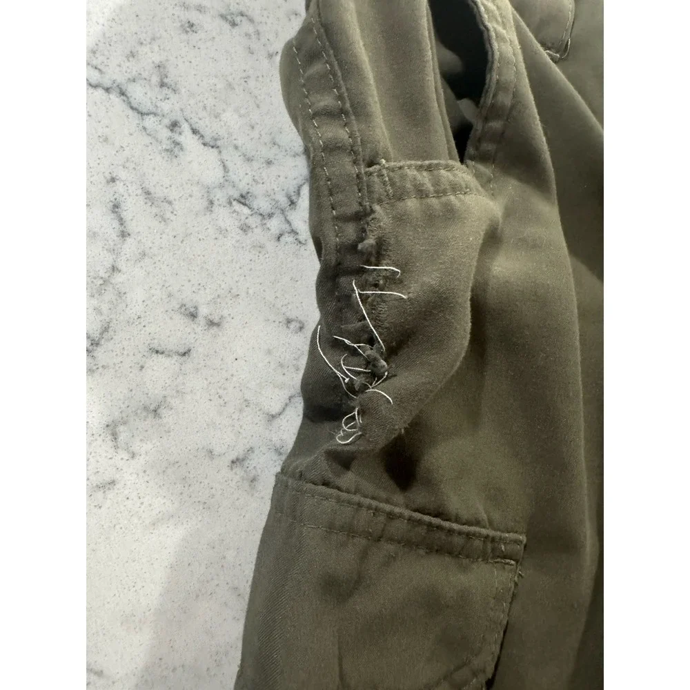 Boy Scouts Of America Pants Youth Large Green Switchback Convertible Zip Off BSA